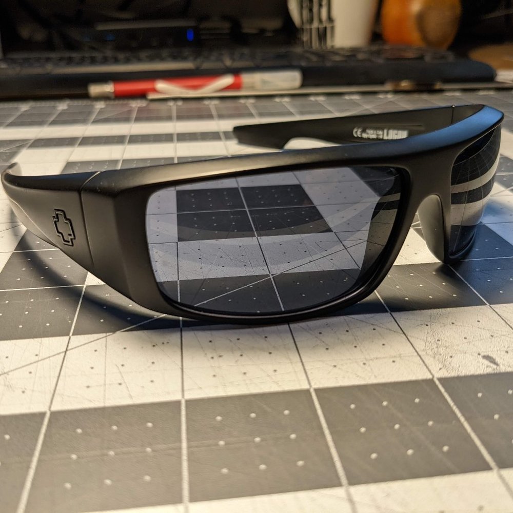 Spy Logan Sunglasses - Black/Black